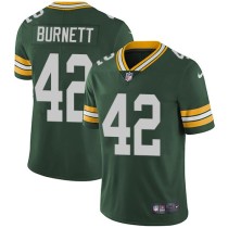 Nike Packers -42 Morgan Burnett Green Team Color Stitched NFL Vapor Untouchable Limited Jersey