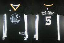 Golden State Warriors -5 Marreese Speights Black New Alternate Stitched NBA Jersey