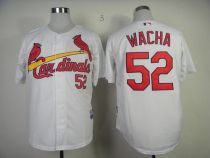 St Louis Cardinals #52 Michael Wacha White Cool Base Stitched MLB Jersey