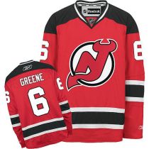 New Jersey Devils -6 Andy Greene Red Home Stitched NHL Jersey