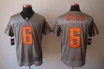 Nike Bears -6 Jay Cutler Grey Shadow Stitched NFL Elite Jersey