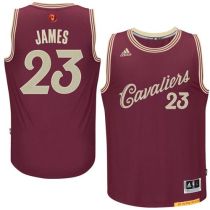 Cleveland Cavaliers -23 LeBron James Red 2015-2016 Christmas Day Stitched NBA Jersey