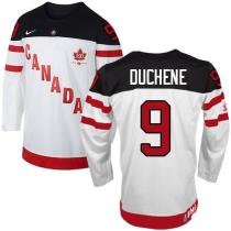 Olympic CA 9 Matt Duchene White 100th Anniversary Stitched NHL Jersey