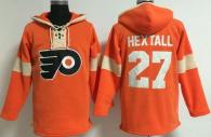 Philadelphia Flyers -27 Ron Hextall Orange Pullover NHL Hoodie