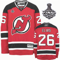 New Jersey Devils -26 Patrik Elias 2012 Stanley Cup Finals Red Stitched NHL Jersey