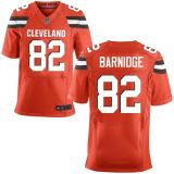 Nike Cleveland Browns -82 Gary Barnidge Orange Alternate Men's Stitched NFL New Elite Jersey