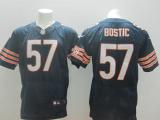 Nike Bears -57 Jon Bostic Navy Blue Team Color Men's Stitched NFL Elite Jersey