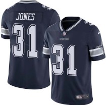Nike Cowboys -31 Byron Jones Navy Blue Team Color Stitched NFL Vapor Untouchable Limited Jersey