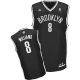 Brooklyn Nets -8 Deron Williams Black Road Revolution 30 Stitched NBA Jerseys