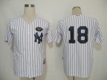 New York Yankees -18 Hiroki Kuroda White Stitched MLB Jersey