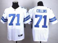 Nike Dallas Cowboys #71 La el Collins White Men's Stitched NFL Elite Jersey