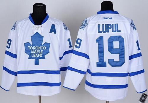 Toronto Maple Leafs -19 Joffrey Lupul White Stitched NHL Jersey