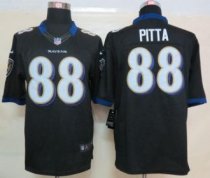 Nike Ravens -88 Dennis Pitta Black Alternate Men Stitched NFL Limited Jersey