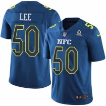Nike Cowboys -50 Sean Lee Navy Stitched NFL Limited NFC 2017 Pro Bowl Jersey