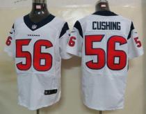 Nike Houston Texans -56 Brian Cushing White Mens Stitched NFL Elite Jersey