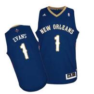 Revolution 30 New Orleans Pelicans -1 Tyreke Evans Navy Stitched NBA Jersey