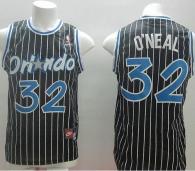 Orlando Magic #32 Shaquille O'Neal Black Nike Throwback Stitched Youth NBA Jersey