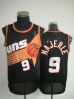 Phoenix Suns -9 Dan Majerle Black Throwback Stitched NBA Jersey