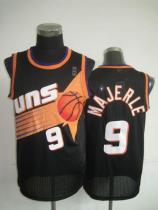 Phoenix Suns -9 Dan Majerle Black Throwback Stitched NBA Jersey