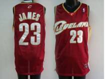 Cleveland Cavaliers -23 LeBron James Stitched Red NBA Jersey