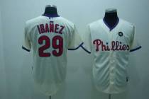 Philadelphia Phillies #29 Raul Ibanez Stitched Cream MLB Jersey