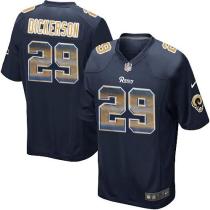 Nike Rams -29 Eric Dickerson Navy Blue Team Color Stitched NFL Limited Strobe Jersey