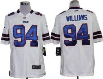 Nike Bills -94 Mario Williams White Stitched NFL Game Jersey