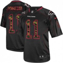 Nike Atlanta Falcons 11 Julio Jones Black NFL Elite Camo Fashion Jersey