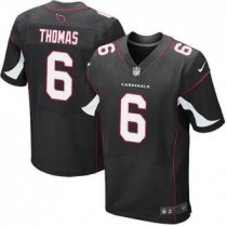 Nike Arizona Cardinals -6 Thomas Jersey Black Elite Alternate Jersey