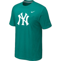 MLB New York Yankees Heathered Green Nike Blended T-Shirt