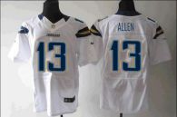 Nike San Diego Chargers #13 Keenan Allen White Men’s Stitched NFL Elite Jersey