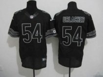 Nike Bears -54 Brian Urlacher Black Shadow Stitched NFL Elite Jersey