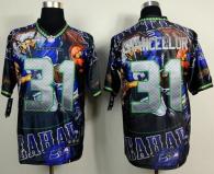 Nike Seattle Seahawks #31 Kam Chancellor Team Color Men's Stitched NFL Elite Fanatical Version Jerse