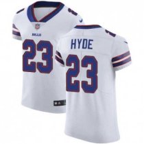 Nike Bills -23 Micah Hyde White Stitched NFL Vapor Untouchable Elite Jersey