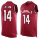 Nike Arizona Cardinals -14 JJ Nelson Red Team Color Stitched NFL Limited Tank Top Jersey
