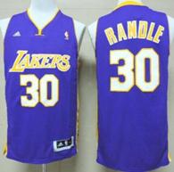 Revolution 30 Los Angeles Lakers -30 Julius Randle Purple Stitched NBA Jersey