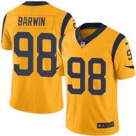 Nike Rams -98 Connor Barwin Gold Stitched NFL Limited Rush Jersey