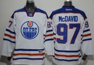 Edmonton Oilers -97 Connor McDavid White Stitched NHL Jersey