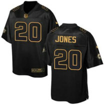 Nike Dolphins -20 Reshad Jones Black Stitched NFL Elite Pro Line Gold Collection Jersey