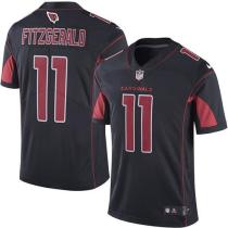 Nike Cardinals -11 Larry Fitzgerald Black Stitched NFL Color Rush Limited Jersey
