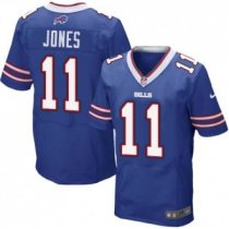 Nike Bills -11 Zay Jones Royal Blue Team Color Stitched NFL New Elite Jersey