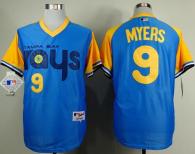 Tampa Bay Rays #9 Wil Myers Light Blue 1988 Turn Back The Clcok Stitched MLB Jersey