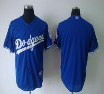 Los Angeles Dodgers Blank Blue Cool Base Stitched MLB Jersey