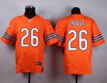 Nike Chicago Bears -26 Antrel Rolle Orange Alternate Stitched NFL Elite Jersey
