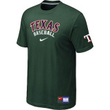 Texas Rangers D Green Nike Short Sleeve Practice T-Shirt