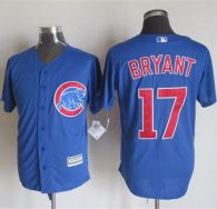 Chicago Cubs -17 Kris Bryant Blue New Cool Base Stitched MLB Jersey