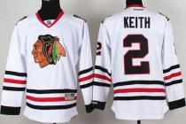 Chicago Blackhawks -2 Duncan Keith Stitched White NHL Jersey