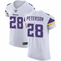 Nike Vikings -28 Adrian Peterson White Stitched NFL Vapor Untouchable Elite Jersey