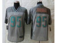 NEW Miami Dolphins -95 Jordan Grey Jerseys(Vapor Elite)