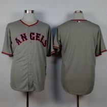 Los Angeles Angels of Anaheim Blank Grey 1965 Turn Back The Clock Stitched MLB Jersey